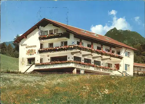 Seifriedsberg Sonthofen Hotel Kuehberg Kat. Blaichach