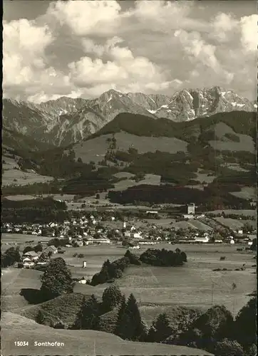 Sonthofen Oberallgaeu Gesamtansicht / Sonthofen /Oberallgaeu LKR