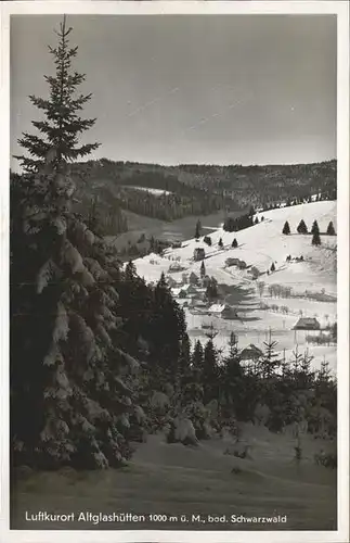 Altglashuetten Luftbild Kat. Feldberg (Schwarzwald)