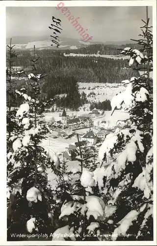 Altglashuetten Luftbild Kat. Feldberg (Schwarzwald)