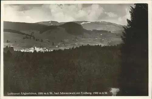 Altglashuetten Feldberg Kat. Feldberg (Schwarzwald)