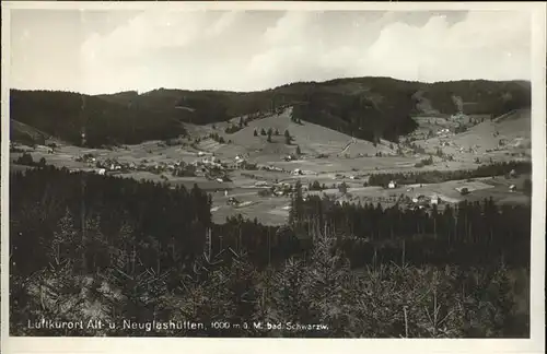 Neuglashuetten Gesamtansicht Kat. Feldberg (Schwarzwald)