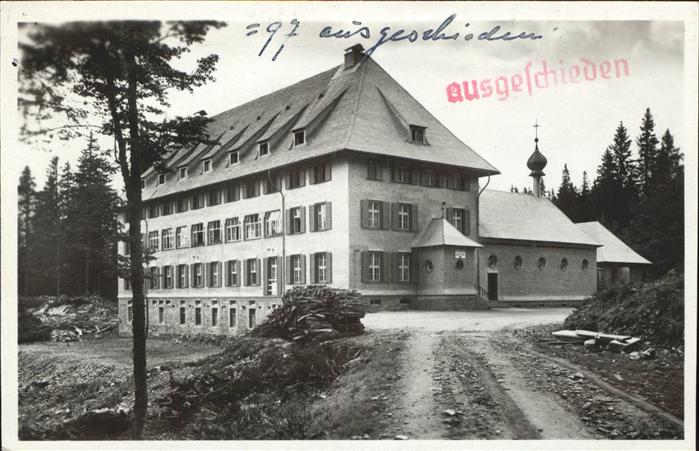 Feldberg Schwarzwald Caritas Haus Kat Feldberg Schwarzwald Nr