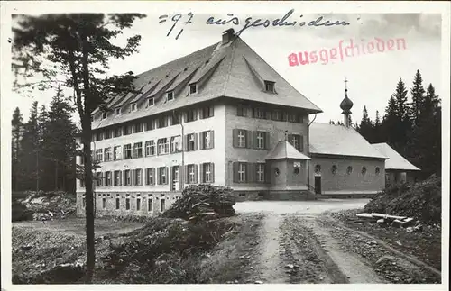 Feldberg Schwarzwald Caritas Haus Kat. Feldberg (Schwarzwald)