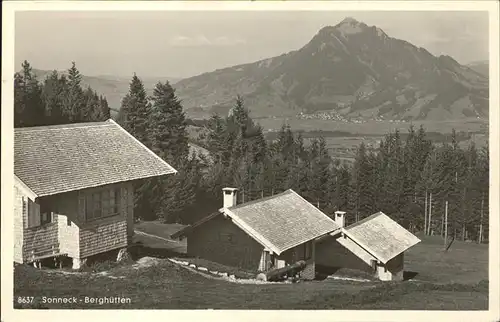 Ofterschwang Sonneck Berghuetten Kat. Ofterschwang