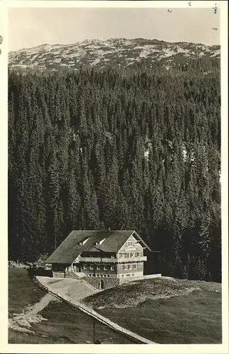 Hirschegg Kleinwalsertal Vorarlberg Wuerttemberger Haus Kat. Mittelberg