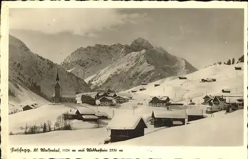 Hirschegg Kleinwalsertal Vorarlberg Widderstein Kat. Mittelberg