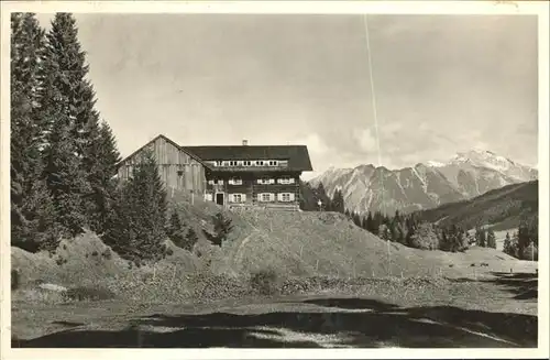 Hirschegg Kleinwalsertal Vorarlberg Walmendinger Haus Kat. Mittelberg