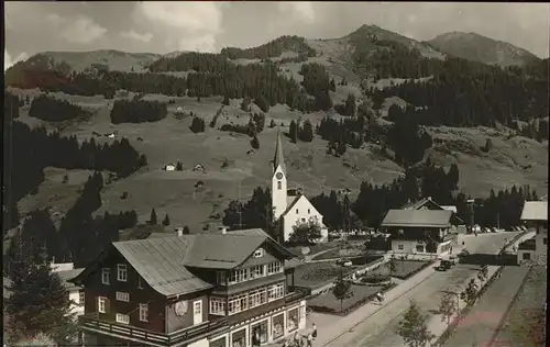 Hirschegg Kleinwalsertal Vorarlberg Haus Riezlern Kat. Mittelberg