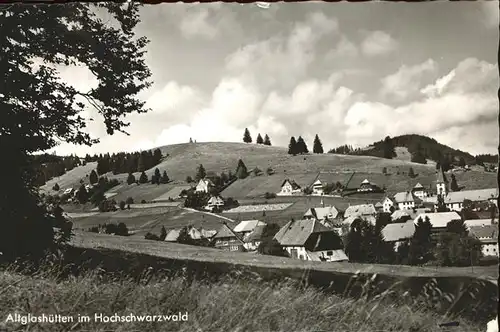 Altglashuetten Gesamtansicht Kat. Feldberg (Schwarzwald)