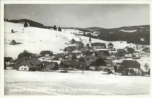 Altglashuetten Gesamtansicht Kat. Feldberg (Schwarzwald)