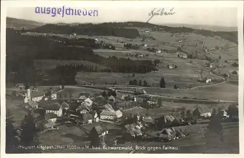 Altglashuetten Falkau Kat. Feldberg (Schwarzwald)