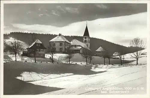 Altglashuetten Kirche Kat. Feldberg (Schwarzwald)