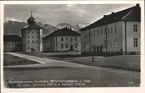 Sonthofen Oberallgaeu Karpathenkaserne / Sonthofen /Oberallgaeu LKR