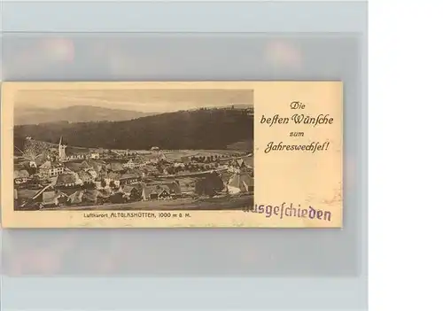 Altglashuetten Gesamtansicht Kat. Feldberg (Schwarzwald)