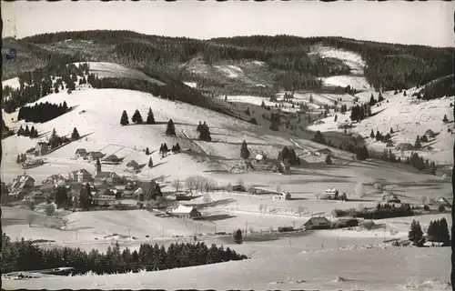 Altglashuetten Panorama Wintersportplatz Kat. Feldberg (Schwarzwald)