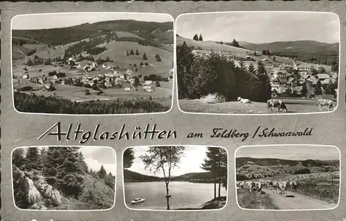 Altglashuetten Teilansichten Schluchsee Wasserfall Viehtrieb Kat. Feldberg (Schwarzwald)