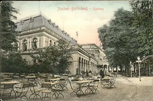 Burtscheid Aachen Kurhaus Gartenrestaurant Kat. Aachen