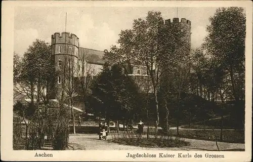 Aachen Jagdschloss Kaiser Karl der Grosse Kat. Aachen