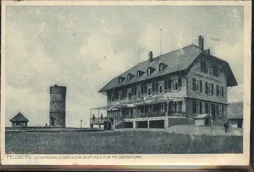 Feldberg Schwarzwald Gasthaus zum Feldbergturm Kat. Feldberg (Schwarzwald)