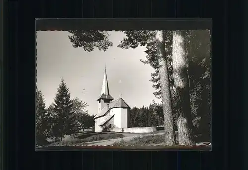 Oberbraend Kriegergedaechtnis Kapelle Kat. Eisenbach (Hochschwarzwald)