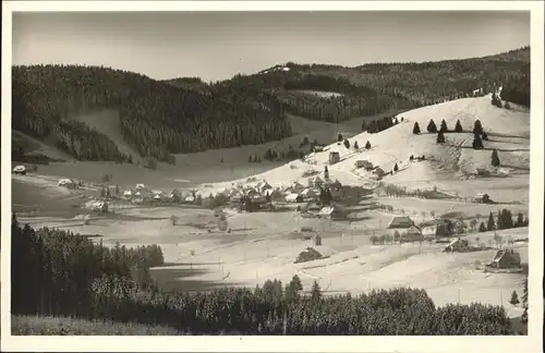 Altglashuetten Panorama Kat. Feldberg (Schwarzwald)