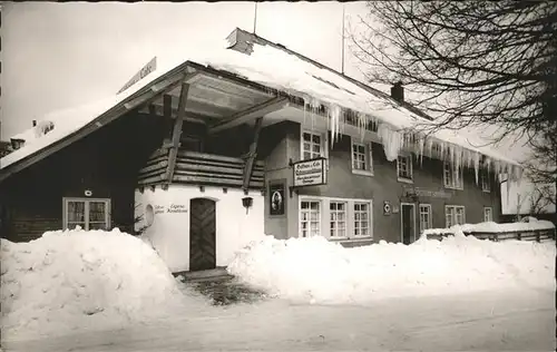 Altglashuetten Gasthaus Schwarzwaldhaus Kat. Feldberg (Schwarzwald)