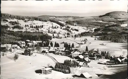 Altglashuetten Panorama Kat. Feldberg (Schwarzwald)