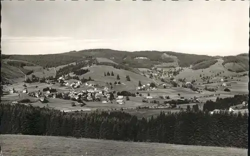 Altglashuetten Panorama Kat. Feldberg (Schwarzwald)