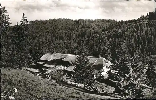 Feldberg Schwarzwald Menzenschwander Huette Kat. Feldberg (Schwarzwald)