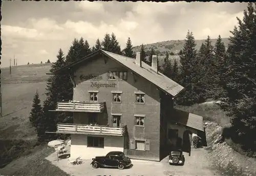 Feldberg Schwarzwald Gasthaus Pension Jaegermatt Kat. Feldberg (Schwarzwald)