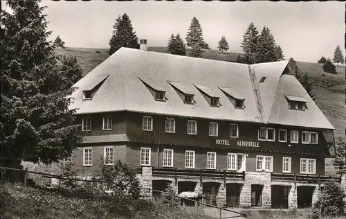 Feldberg Schwarzwald Hotel Albquelle Kat. Feldberg (Schwarzwald)