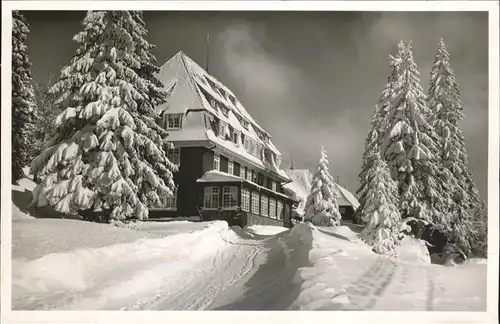 Feldberg Schwarzwald Hotel und Kurhaus Hebelhof Kat. Feldberg (Schwarzwald)