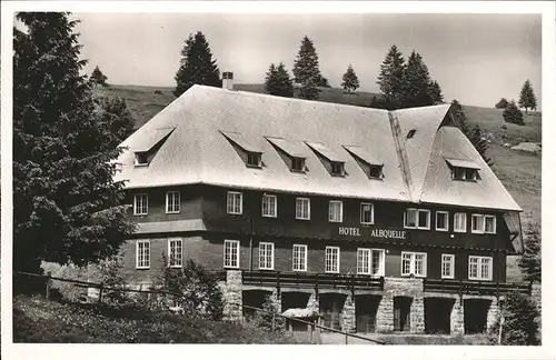 Feldberg Schwarzwald Hotel Albquelle Kat. Feldberg (Schwarzwald)