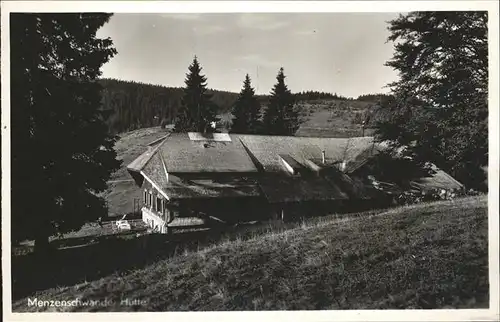 Feldberg Schwarzwald Menzenschwander Huette Kat. Feldberg (Schwarzwald)