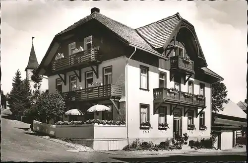 Altglashuetten Gasthaus zum Loewen Kat. Feldberg (Schwarzwald)