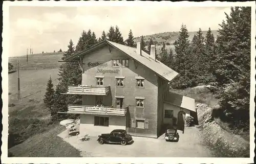 Feldberg Schwarzwald Gasthauf Pension zur Jaegermatte Kat. Feldberg (Schwarzwald)