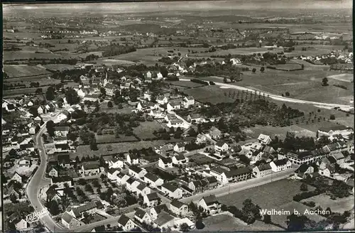 Walheim Aachen Fliegeraufnahme Kat. Aachen