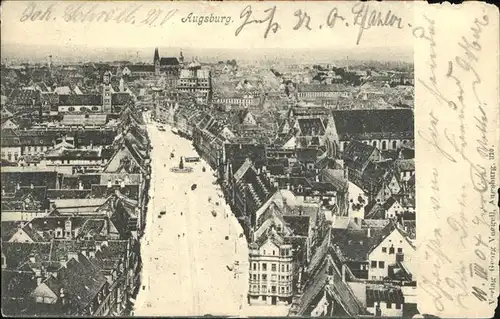 Augsburg Panorama Kat. Augsburg