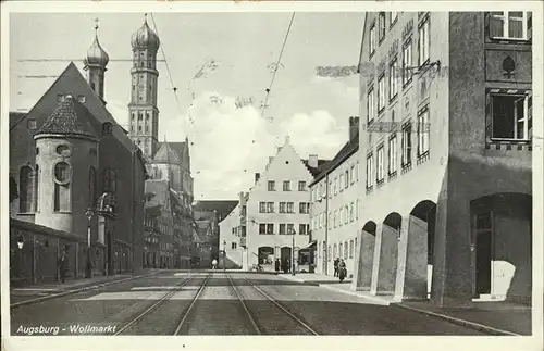 Augsburg Wollmarkt Kat. Augsburg