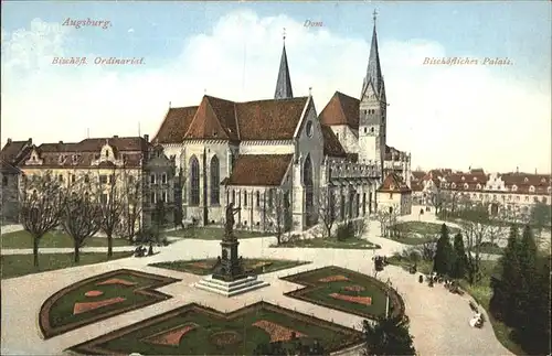 Augsburg Bischoefl Ordinariat und Palais Kat. Augsburg