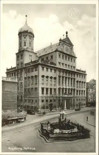 Augsburg Rathaus Kat. Augsburg