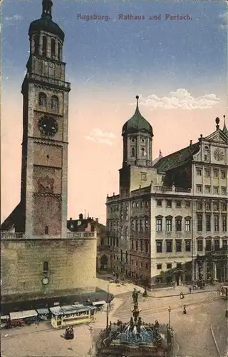 Augsburg Rathaus und Perlach Kat. Augsburg