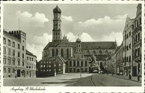 Augsburg St Ulrichskirche Kat. Augsburg