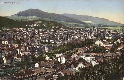 Freiburg Breisgau Panorama Kat. Freiburg im Breisgau