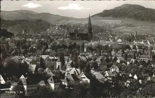 Freiburg Breisgau Panorama Kat. Freiburg im Breisgau