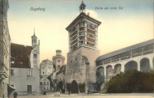 Augsburg Partie am Roten Tor Kat. Augsburg