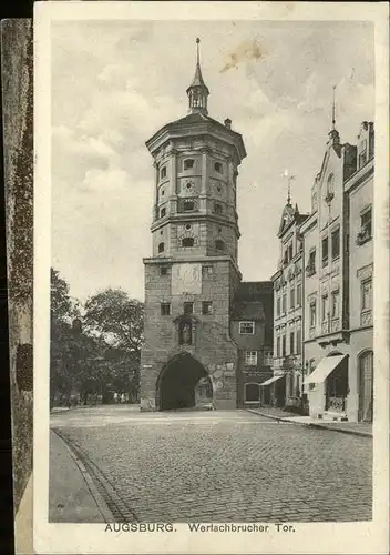 Augsburg Wertachbrucker Tor Kat. Augsburg