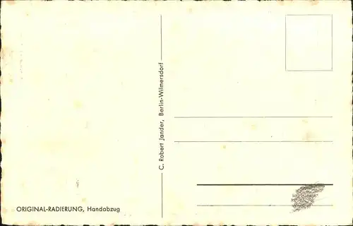 Augsburg Am Jakobertor Radierung Kat. Augsburg