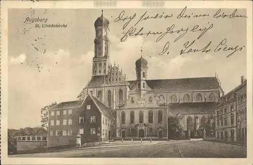 Augsburg St Ulrichskirche Kat. Augsburg